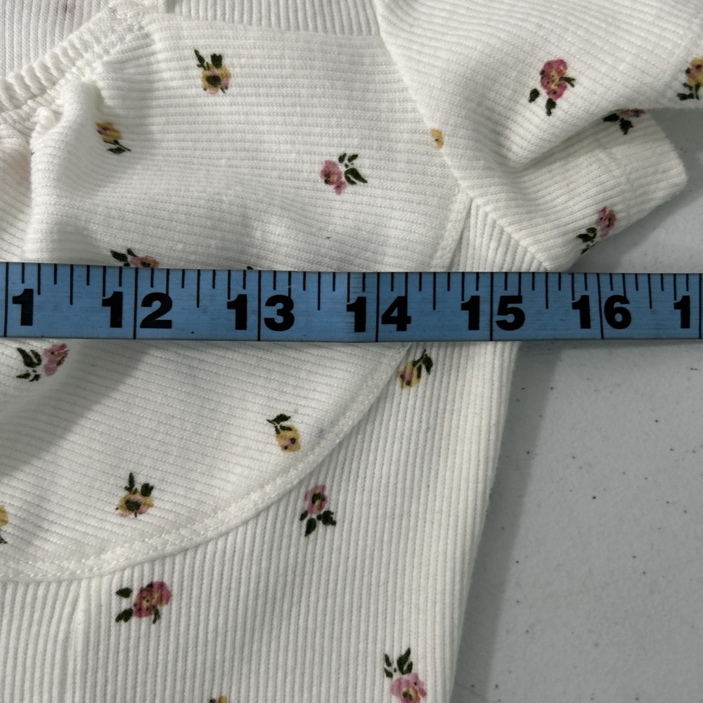 Forever 21 Mini Dress Womens M Floral Babydoll Kawaii Himekaji Gyaru Cottagecore - Picture 7 of 9